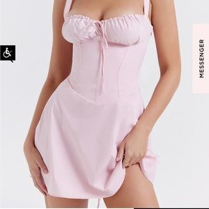 House of CB Carlotta mini dress.